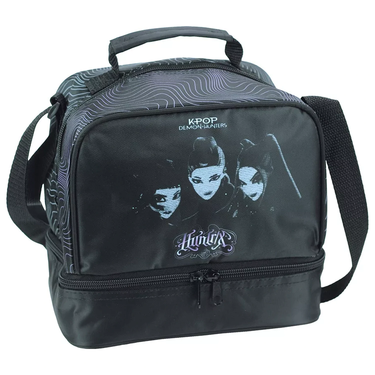 Torba termiczna na lunch K-pop Demon Slayers Black 21 cm zdjęcie produktu