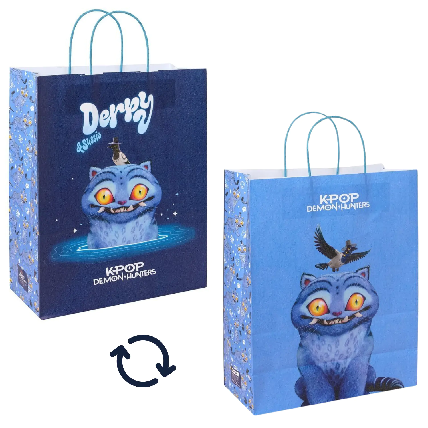 K-pop Demon Slayer Derpy & Sussie papierowa torba prezentowa 40 cm zdjęcie produktu
