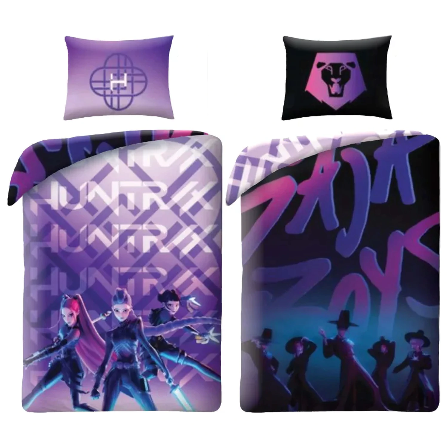 K-Pop Demon Slayers Enemies Reversible Poszwa na kołdrę zdjęcie produktu