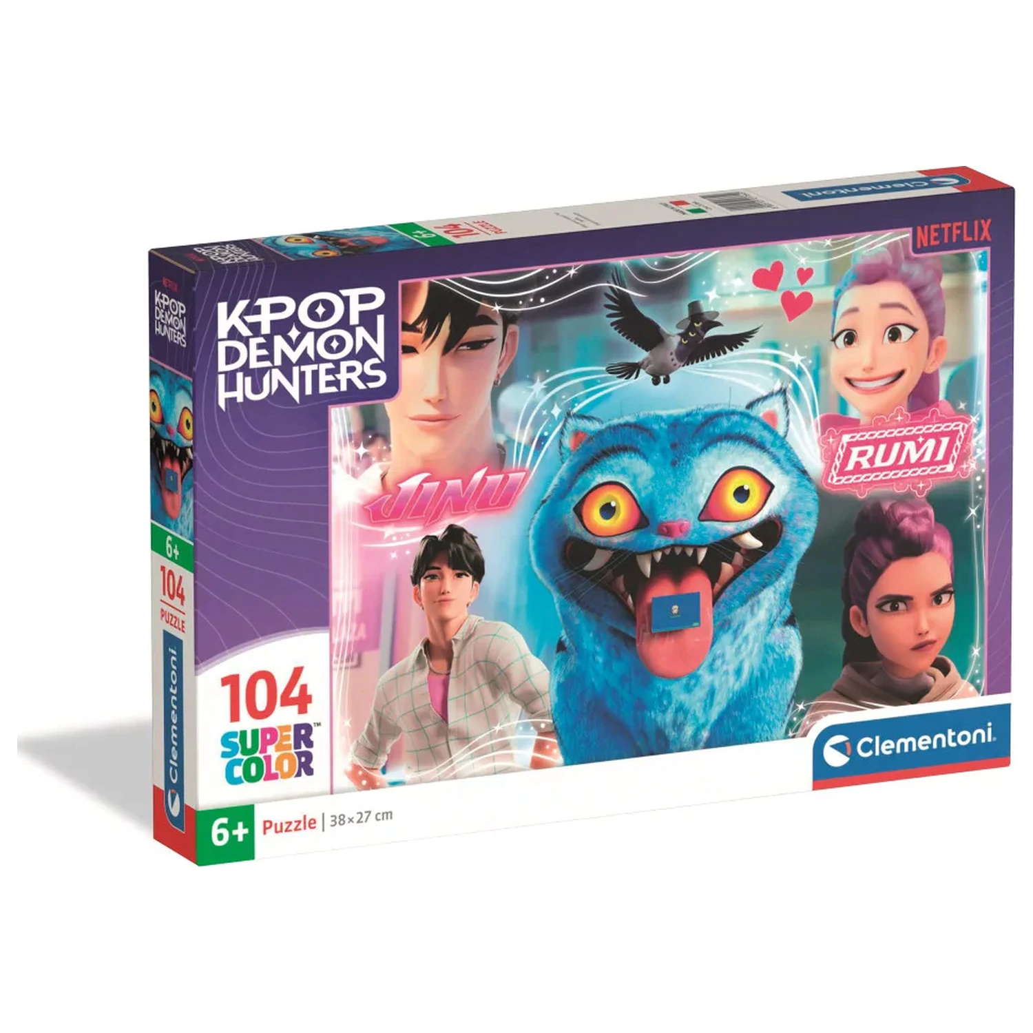 K-pop Demon Hunters Heart Hunter 104-elementowy Super puzzle zdjęcie produktu