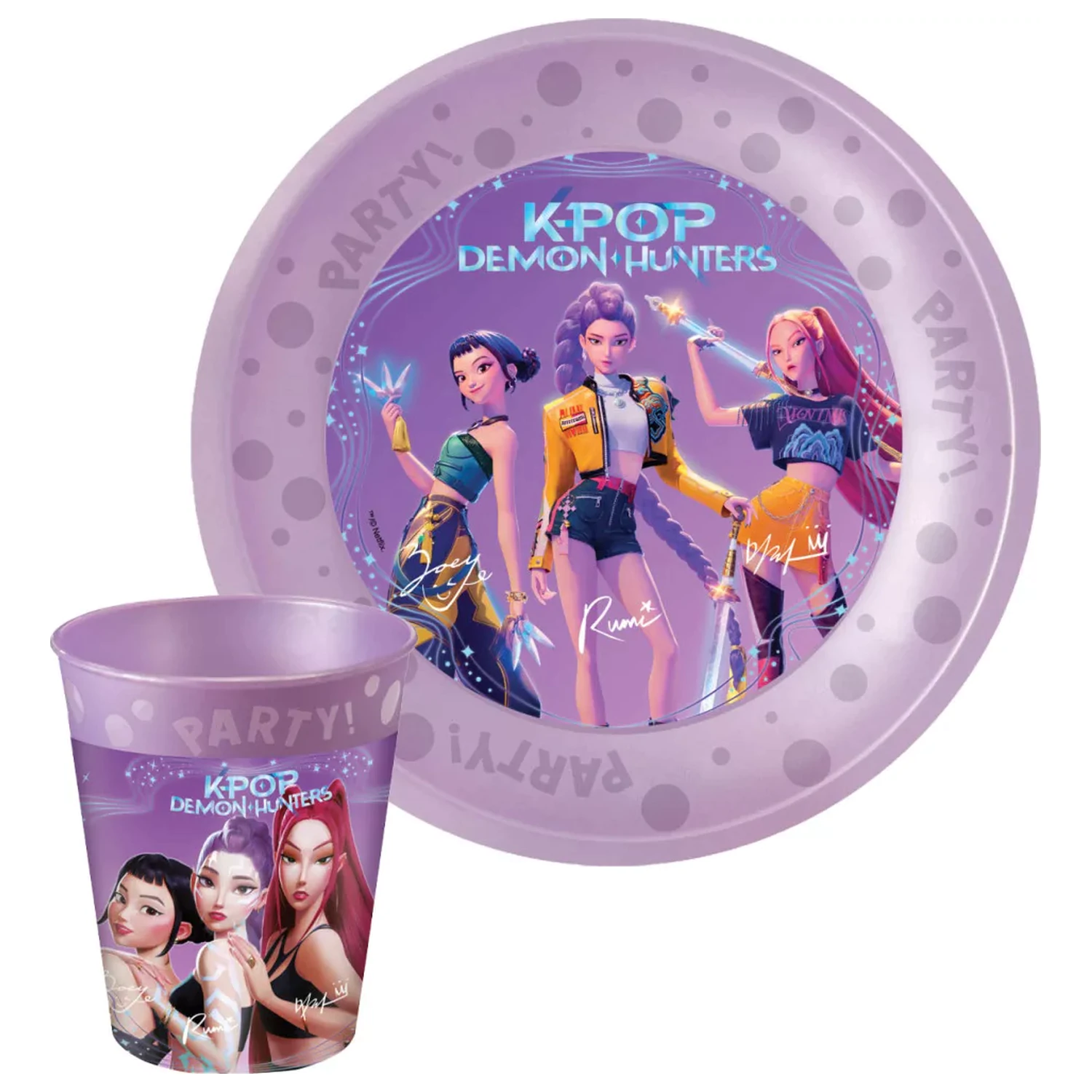 K-pop Demon Hunters Honmoon zestaw mikro figurek plastikowych premium 8 sztuk zdjęcie produktu