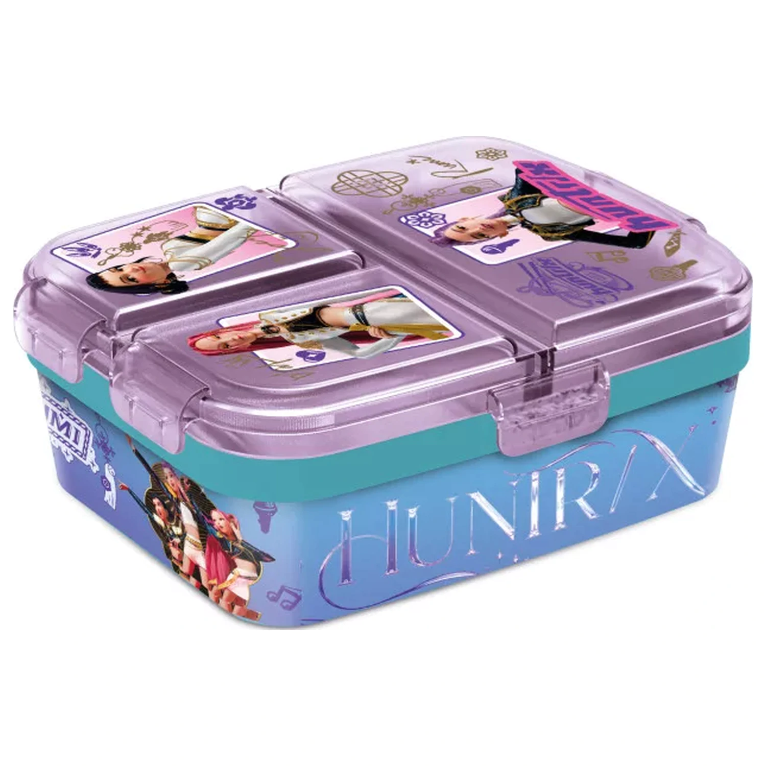 K-pop Demon Hunters Hunter X Multi-Compartment Pudełko na lunch, Pudełko na kanapki zdjęcie produktu