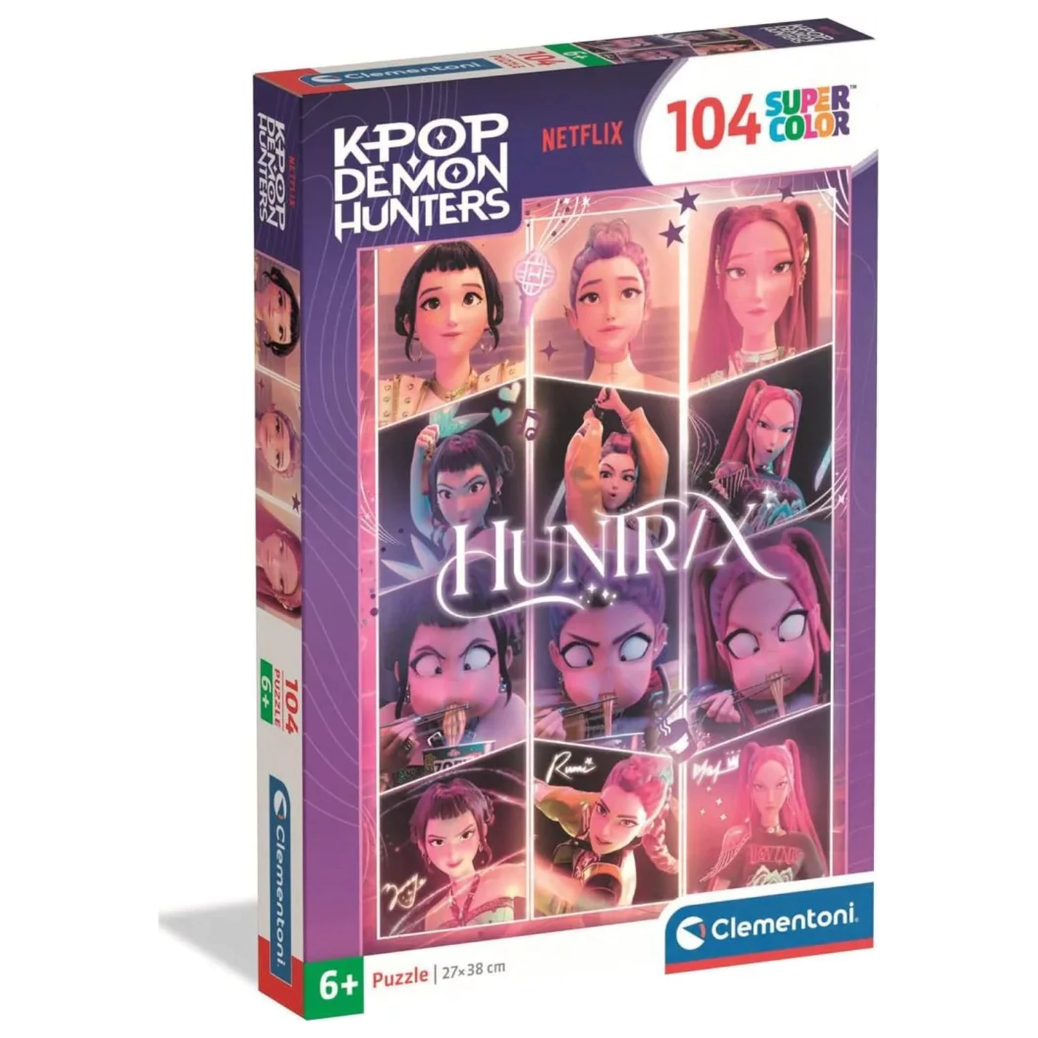 K-pop Demon Hunters Idols 104-częściowe Super puzzle zdjęcie produktu