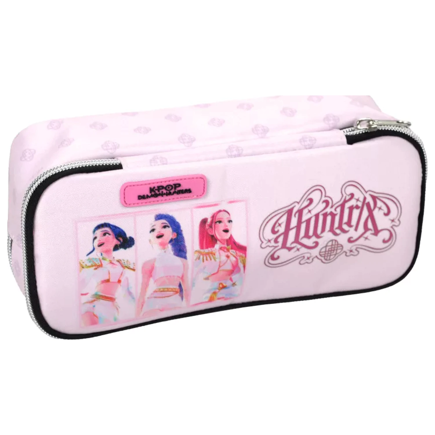 K-pop Demon Hunters Różowy piórnik z 2 przegródkami 26 cm zdjęcie produktu