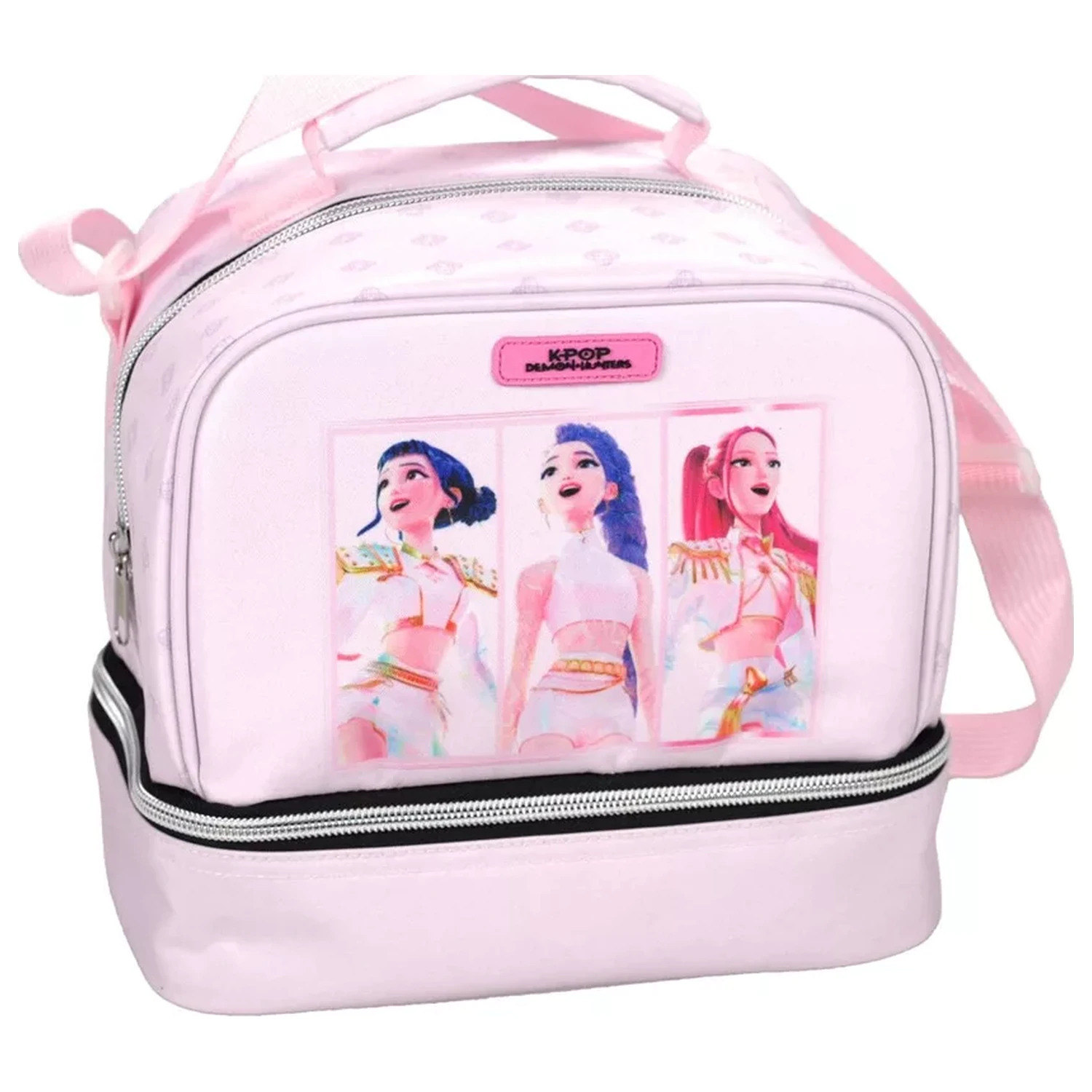 K-pop Demon Slayers Różowa Termiczna Torba na Lunch 21 cm zdjęcie produktu