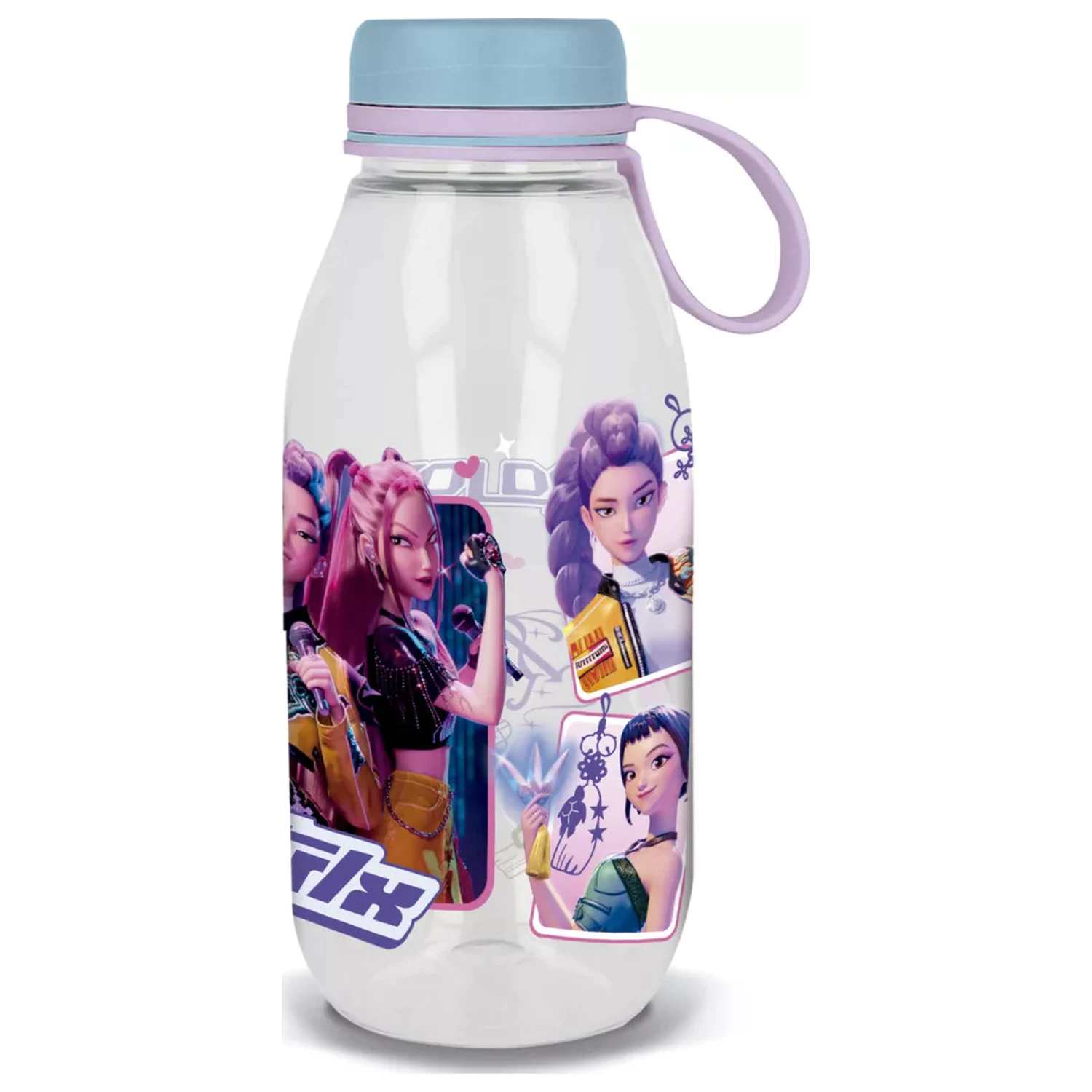 K-pop Demon Hunters Star Ecozen plastikowa butelka z zakręcaną nakrętką 460 ml zdjęcie produktu