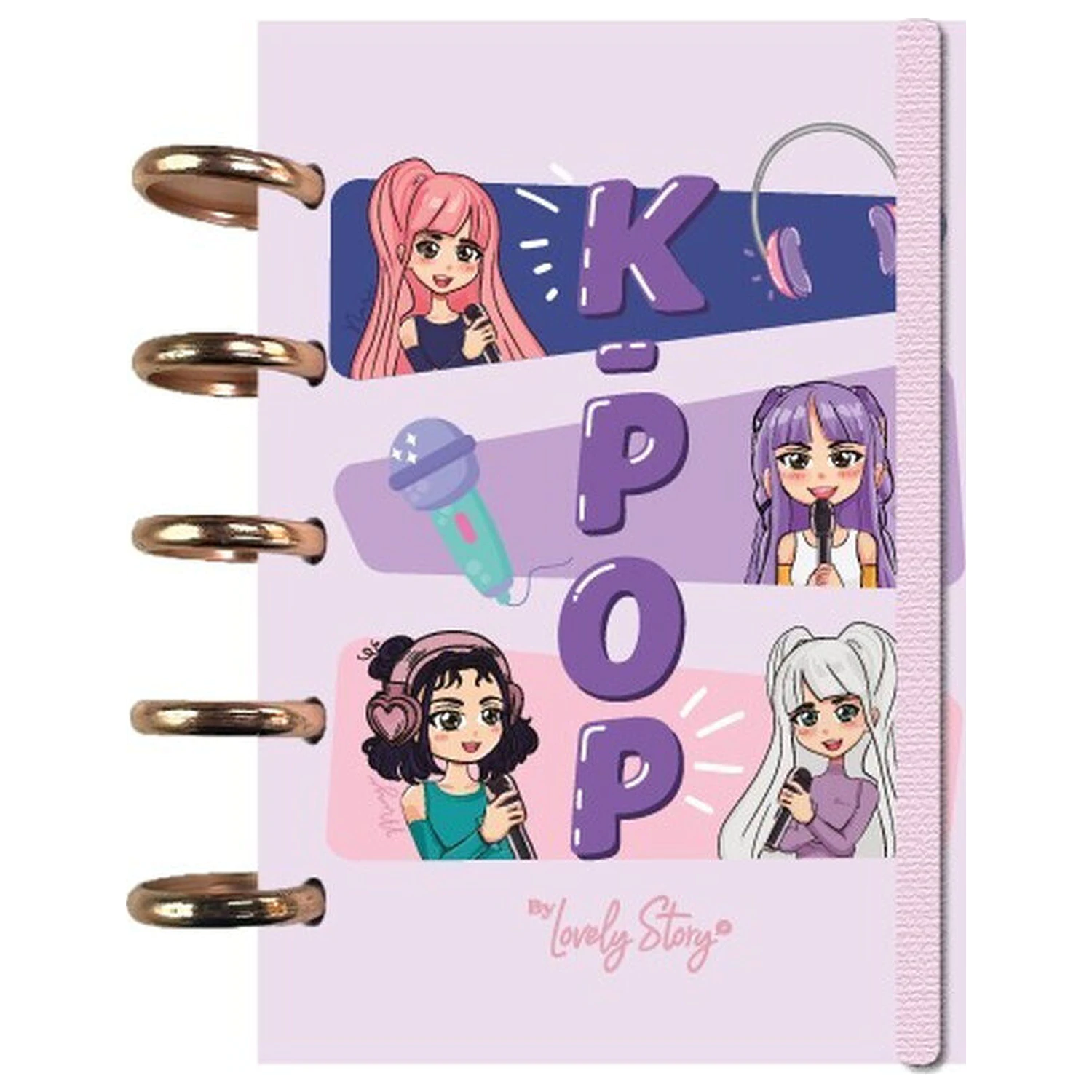 K-Pop Pink Notatnik A6 zdjęcie produktu