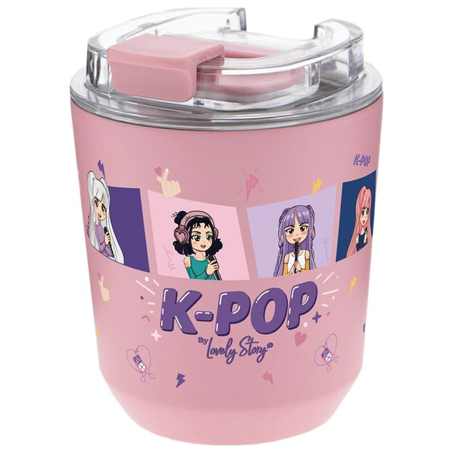 Kubek termiczny K-Pop Make-up 280ml zdjęcie produktu