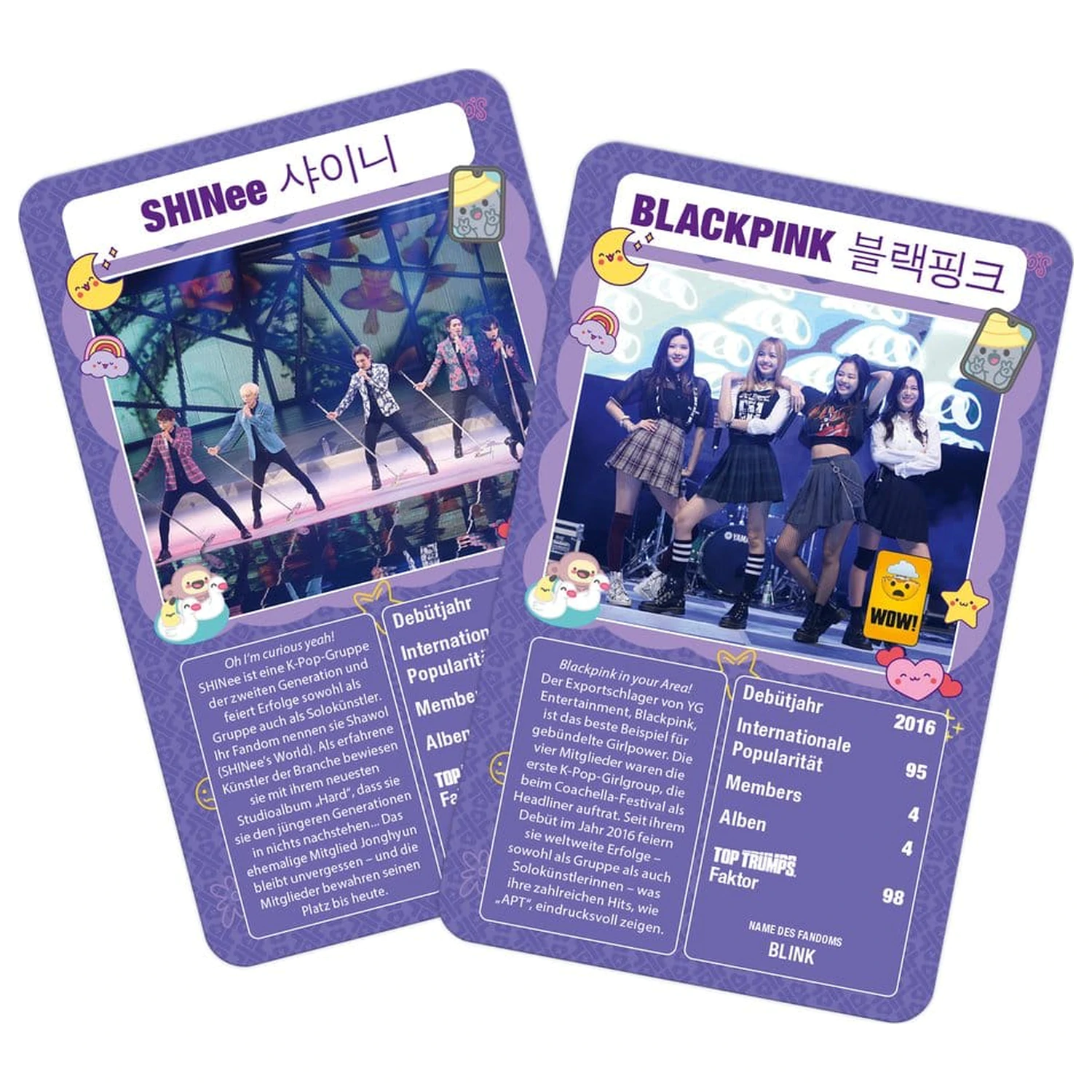 Gra karciana K-Pop Top Trumps *Wersja Niemiecka* zdjęcie produktu