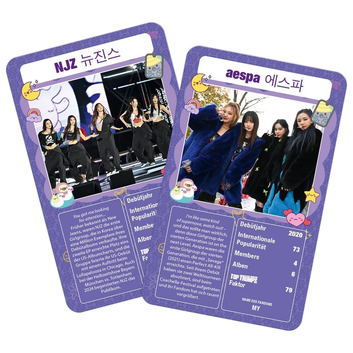 Gra karciana K-Pop Top Trumps *Wersja Niemiecka* zdjęcie produktu