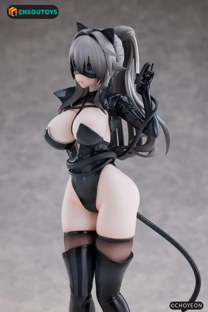 K Pring Statua Oryginalnej Postaci 1/6 Cat Woman Happy-chan Edycja w Innym Kolorze 27 cm zdjęcie produktu