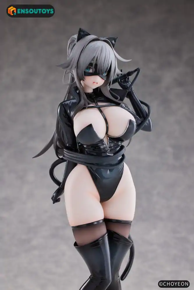 K Pring Statua Oryginalnej Postaci 1/6 Cat Woman Happy-chan Edycja w Innym Kolorze 27 cm zdjęcie produktu