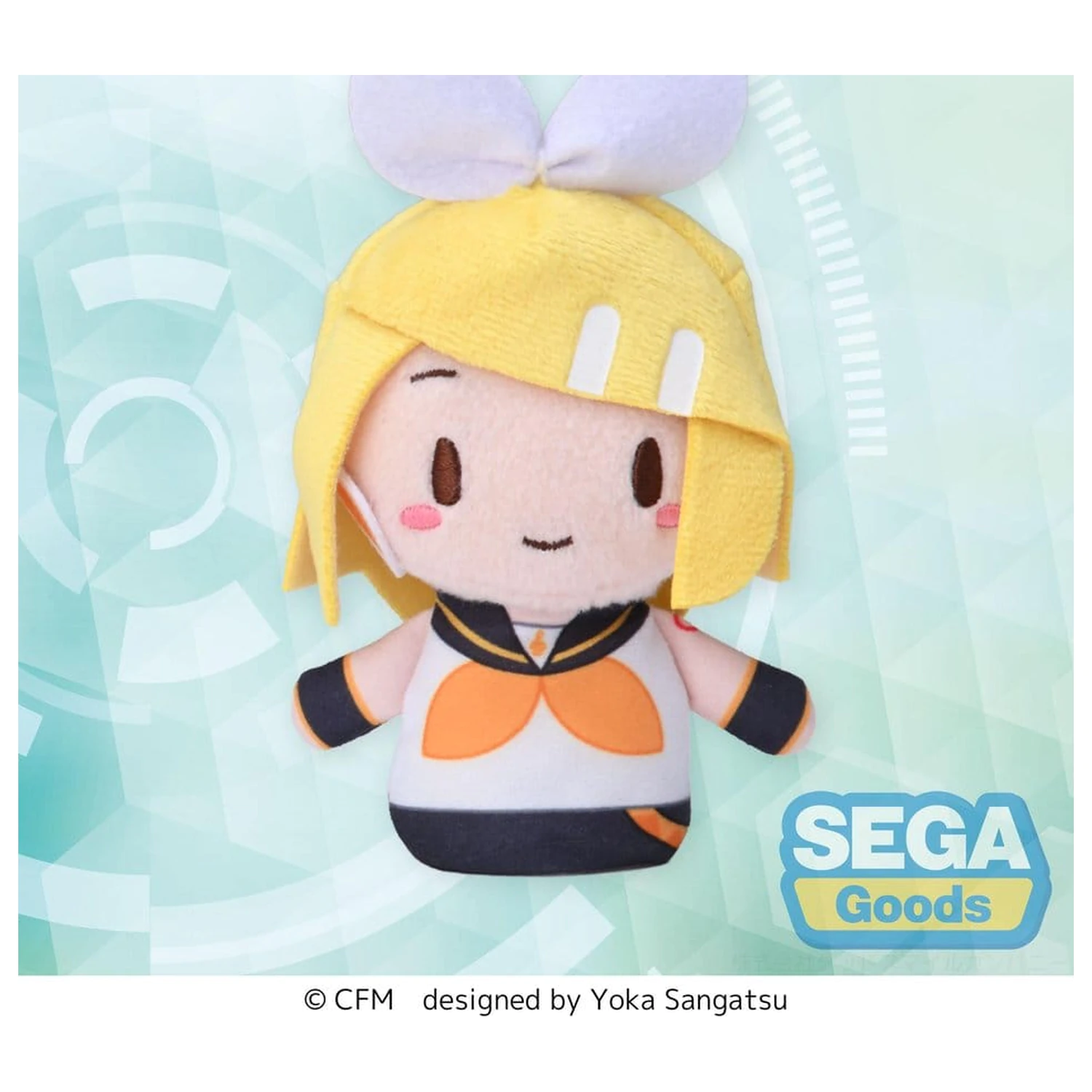Kagamine Rin & Len Fuwa Petit Plush Kagamine Rin Maskotka na palec 10 cm zdjęcie produktu
