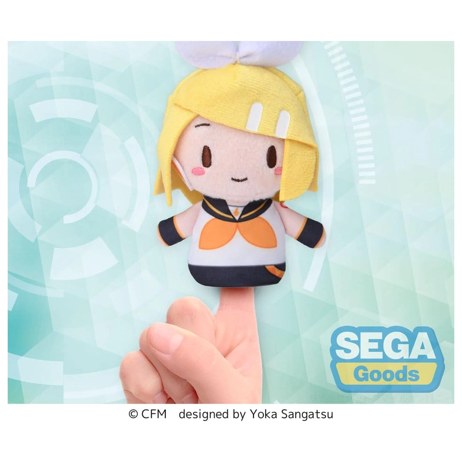 Kagamine Rin & Len Fuwa Petit Plush Kagamine Rin Maskotka na palec 10 cm zdjęcie produktu