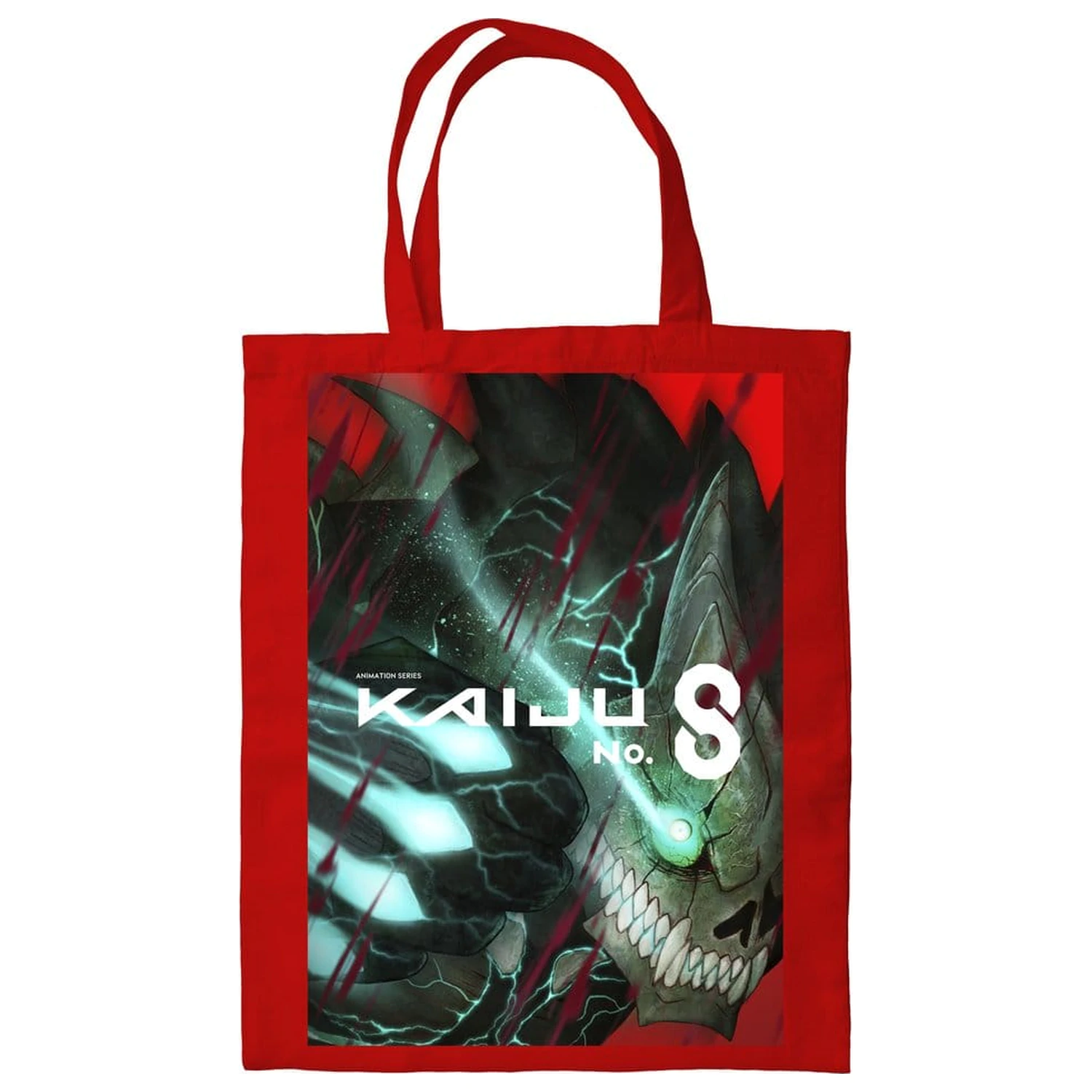 Torba na ramię Kaiju No. 8 czerwona 40 x 35 cm zdjęcie produktu