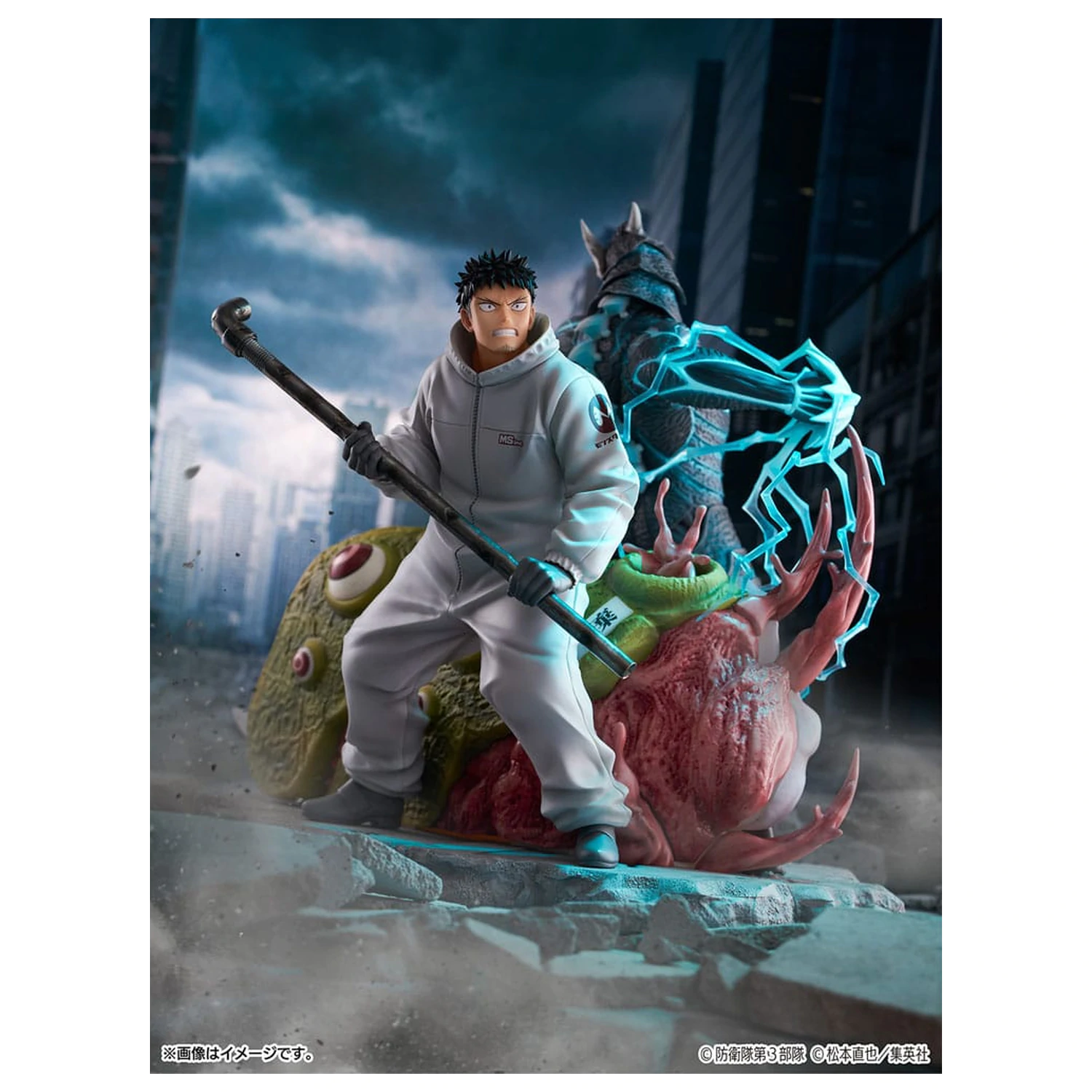 Kaiju No.8 SHIBUYA SCRAMBLE FIGURE PVC Statua 1/7 Kaiju No.8 & Kafka Hibino 29 cm zdjęcie produktu