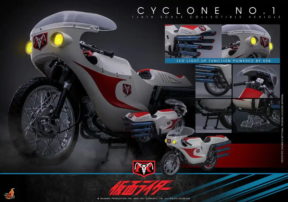 Kamen Rider 1/6 Cyclone No. 1 19 cm zdjęcie produktu