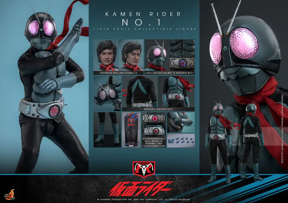 Kamen Rider Figurka Akcji 1/6 Kamen Rider No. 1 30 cm zdjęcie produktu