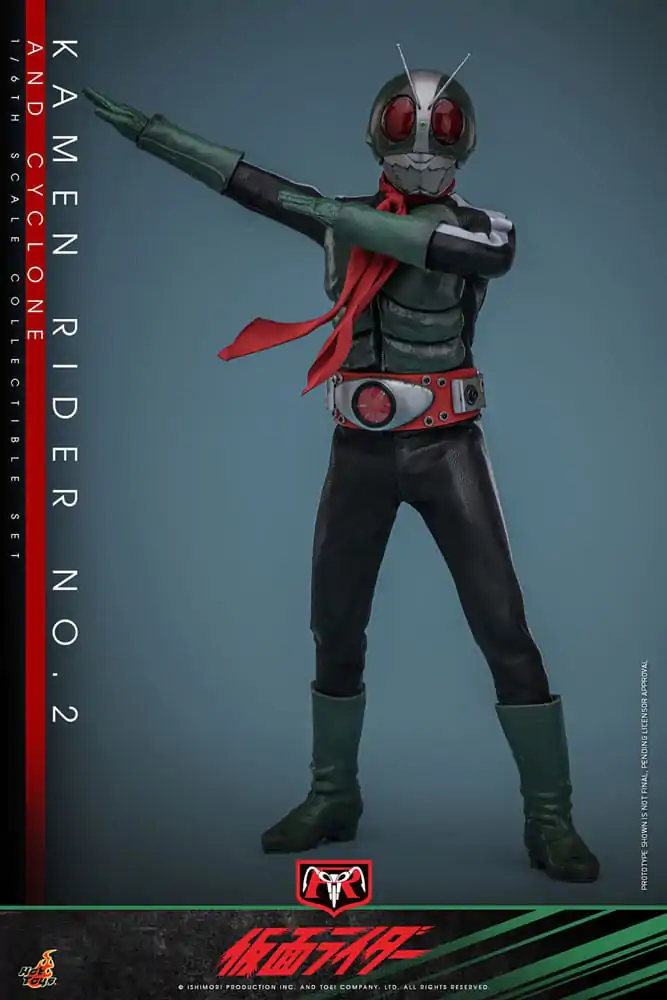 Kamen Rider 1/6 Kamen Rider No. 2 i Cylone 30 cm zdjęcie produktu