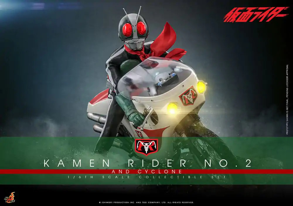 Kamen Rider 1/6 Kamen Rider No. 2 i Cylone 30 cm zdjęcie produktu