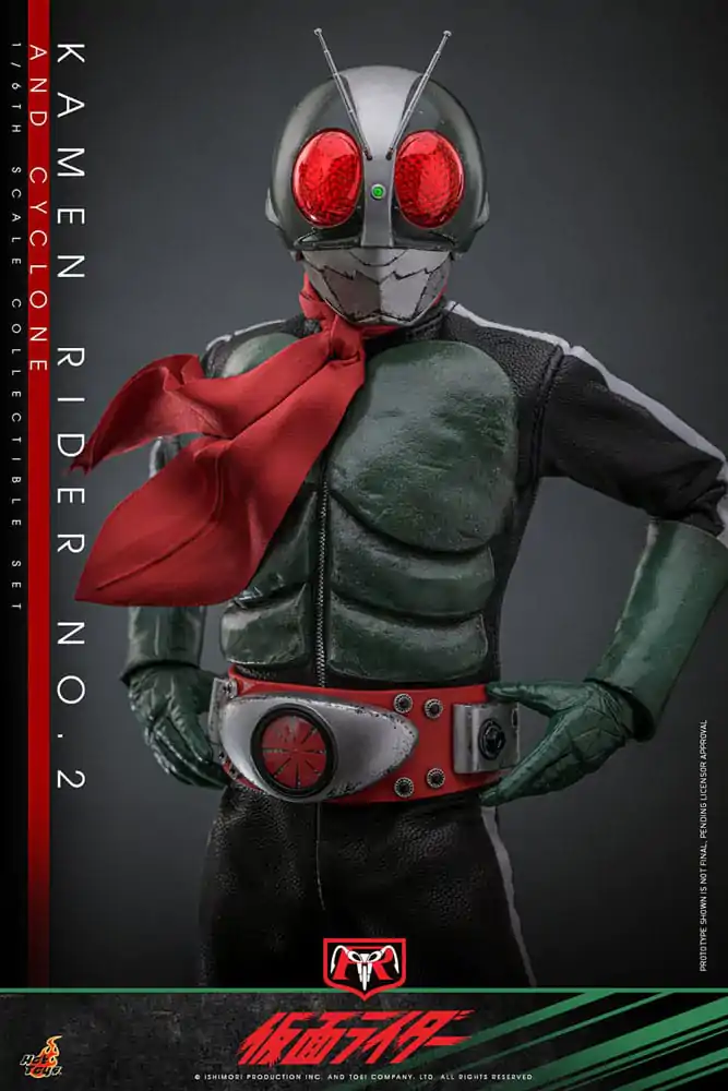 Kamen Rider 1/6 Kamen Rider No. 2 i Cylone 30 cm zdjęcie produktu