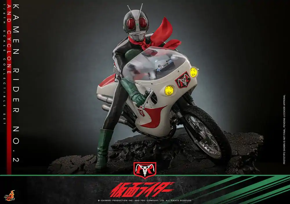 Kamen Rider 1/6 Kamen Rider No. 2 i Cylone 30 cm zdjęcie produktu