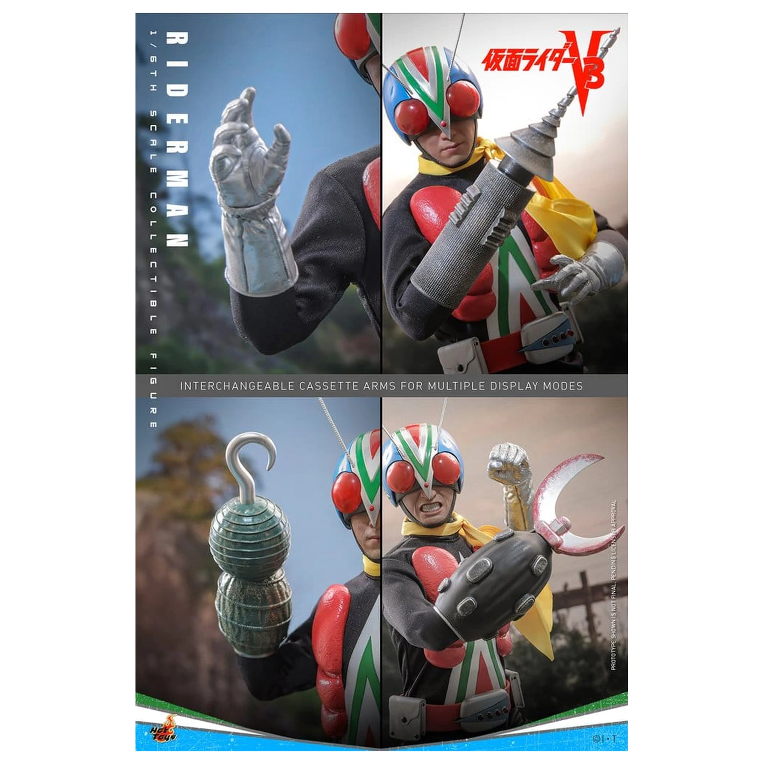 Kamen Rider figurka 1/6 Riderman 30 cm zdjęcie produktu