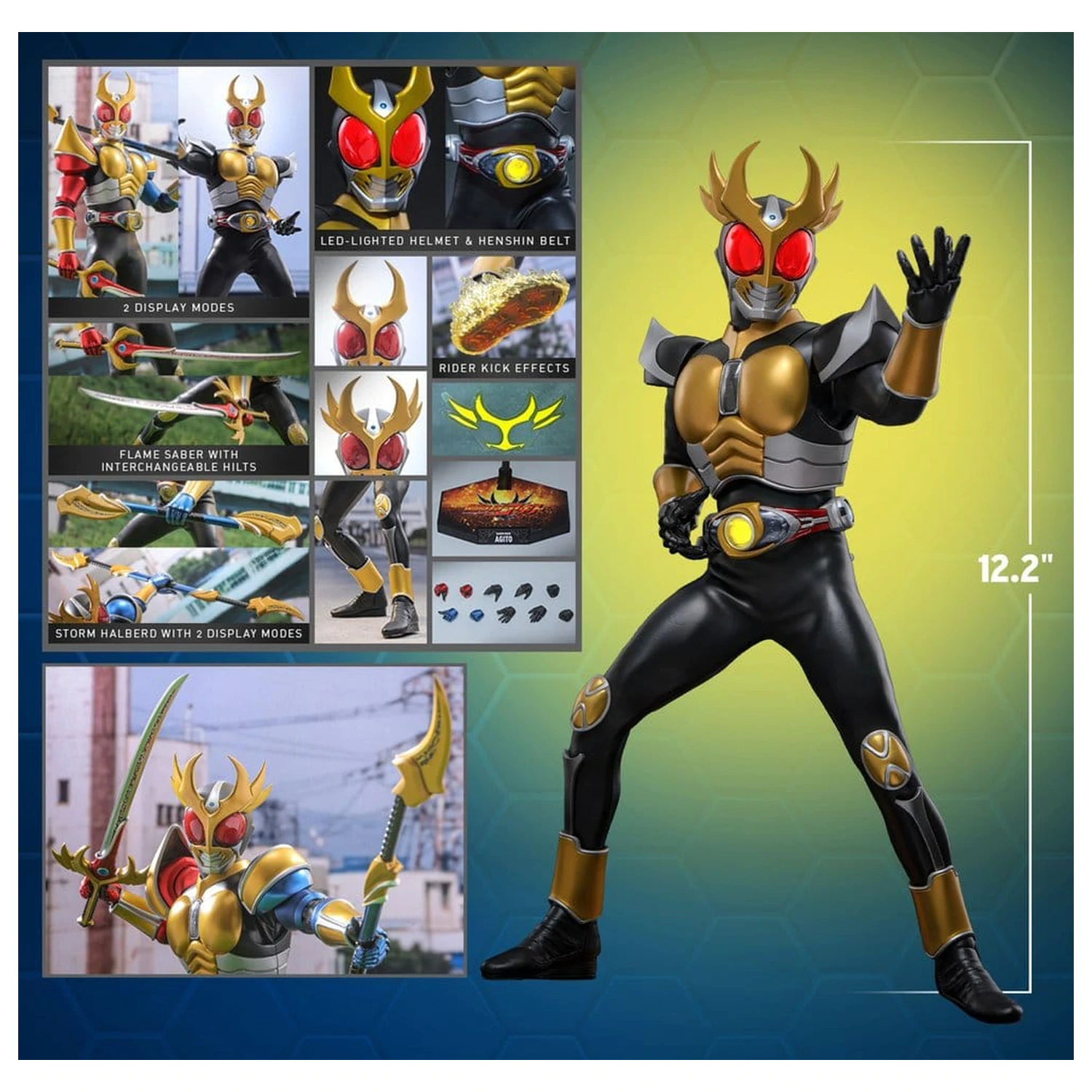 Kamen Rider Figurka Akcji 1/6 Agito 31 cm zdjęcie produktu