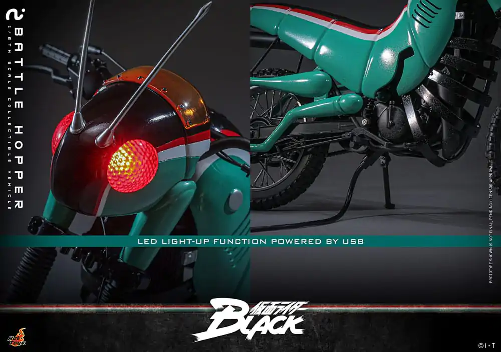 Pojazd Kamen Rider Black 1/6 Battle Hopper 36 cm zdjęcie produktu