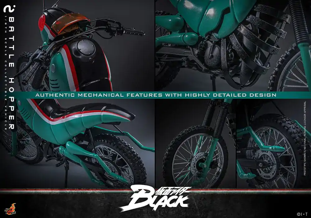 Pojazd Kamen Rider Black 1/6 Battle Hopper 36 cm zdjęcie produktu