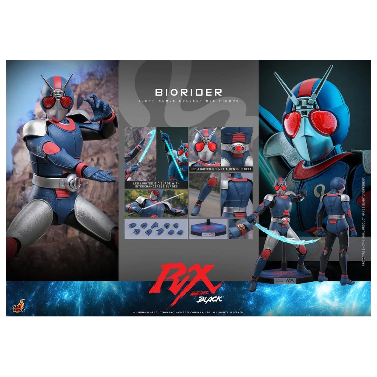 Kamen Rider Black RX Figurka Akcji 1/6 BioRider 31 cm zdjęcie produktu