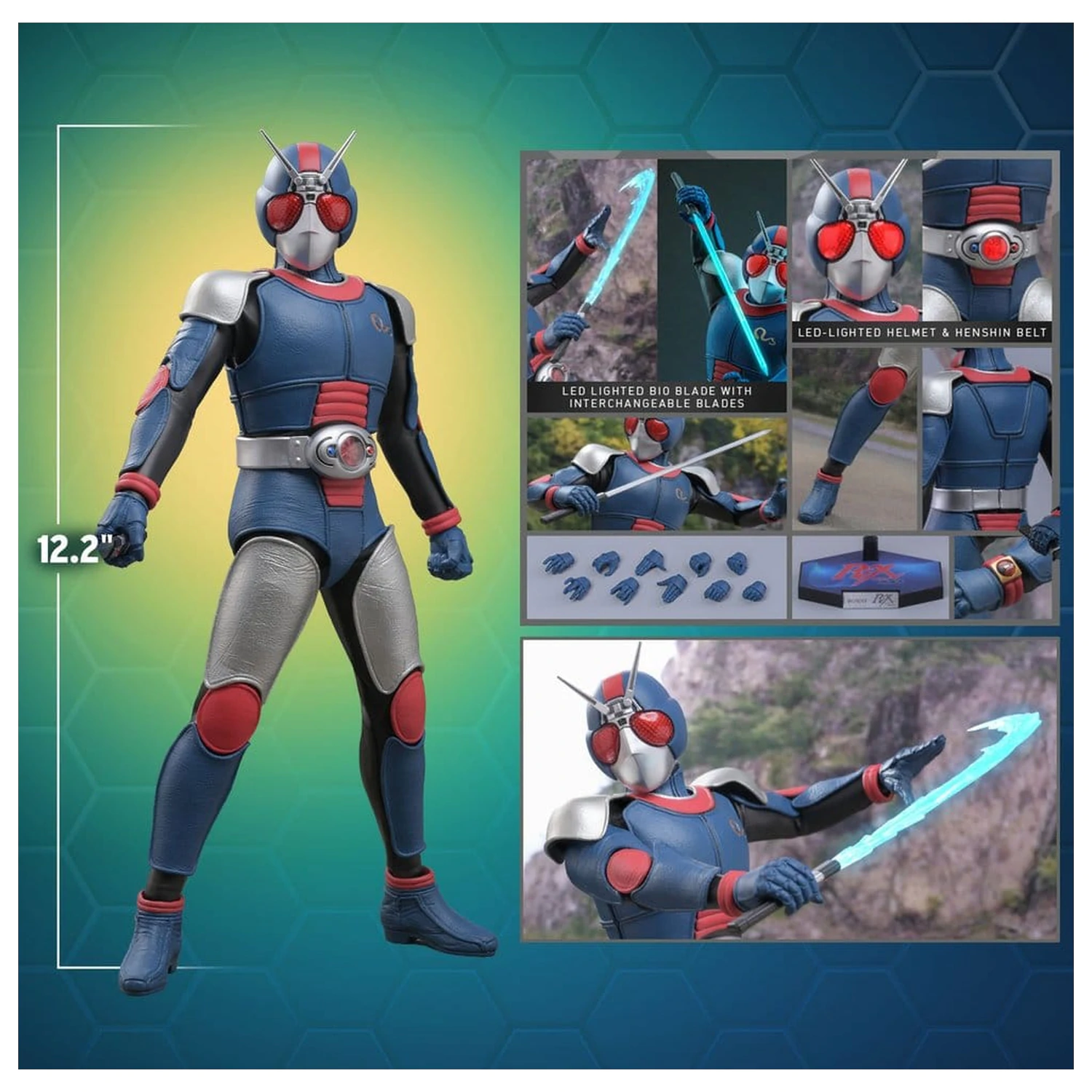 Kamen Rider Black RX Figurka Akcji 1/6 BioRider 31 cm zdjęcie produktu