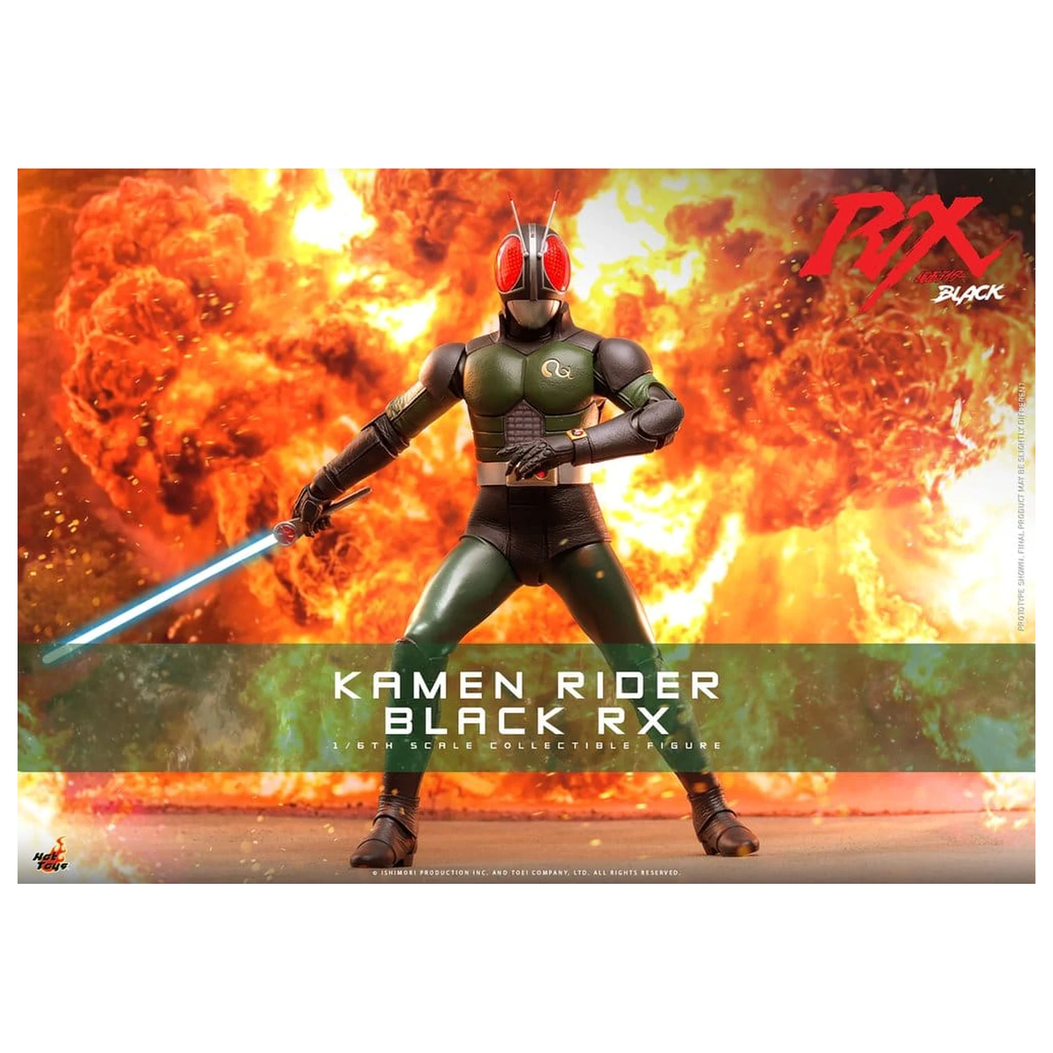 Kamen Rider Black RX Figurka akcji 1/6 Kamen Rider Black RX 31 cm zdjęcie produktu