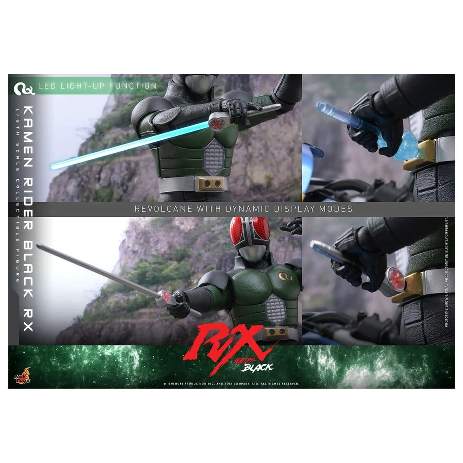 Kamen Rider Black RX Figurka akcji 1/6 Kamen Rider Black RX 31 cm zdjęcie produktu