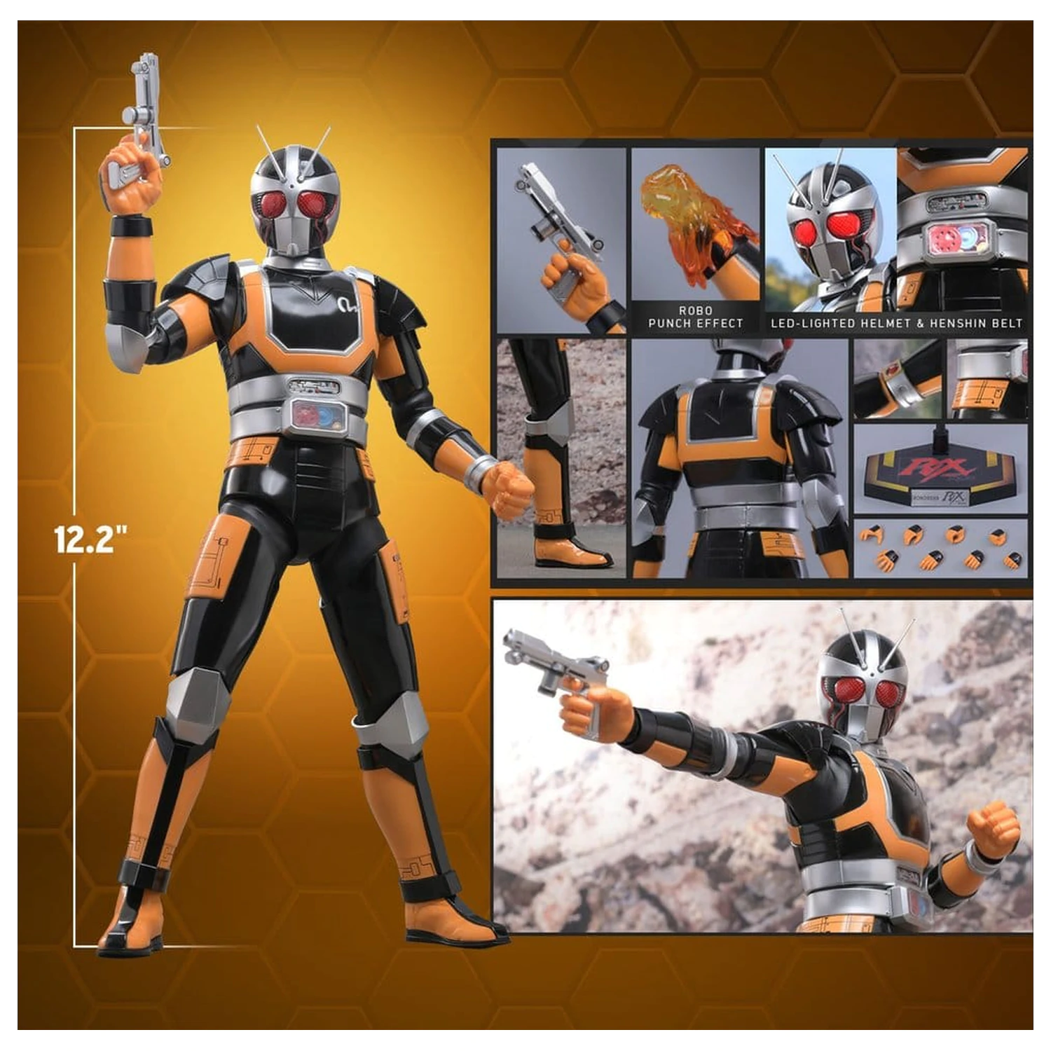Kamen Rider Black RX Action Figure 1/6 RoboRider 31 cm zdjęcie produktu
