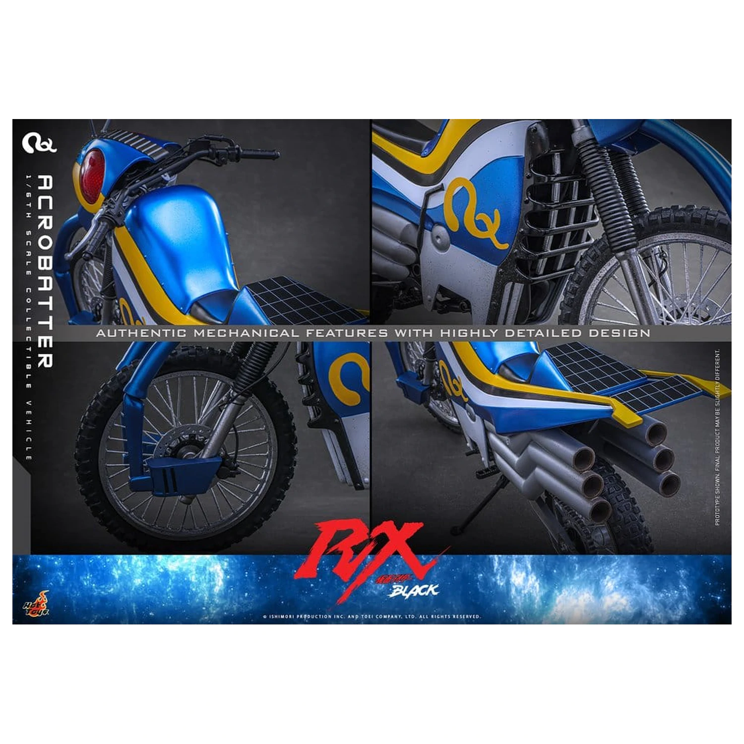 Kamen Rider Black RX Pojazd 1/6 Acrobatter 38 cm zdjęcie produktu