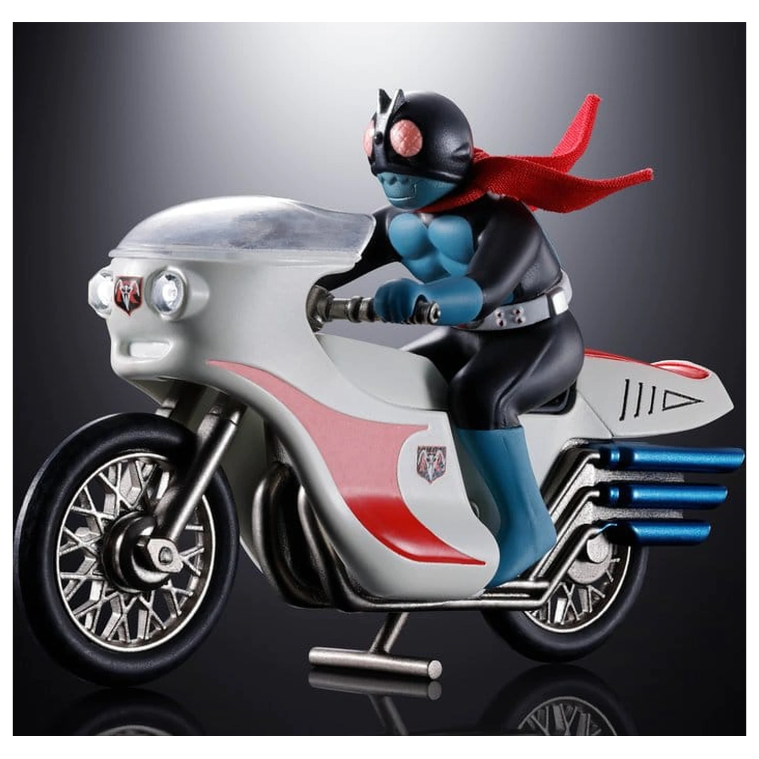 Kamen Rider Chogokin odlewana figurka akcji Cyclone (Masked Rider 1) 9 cm zdjęcie produktu