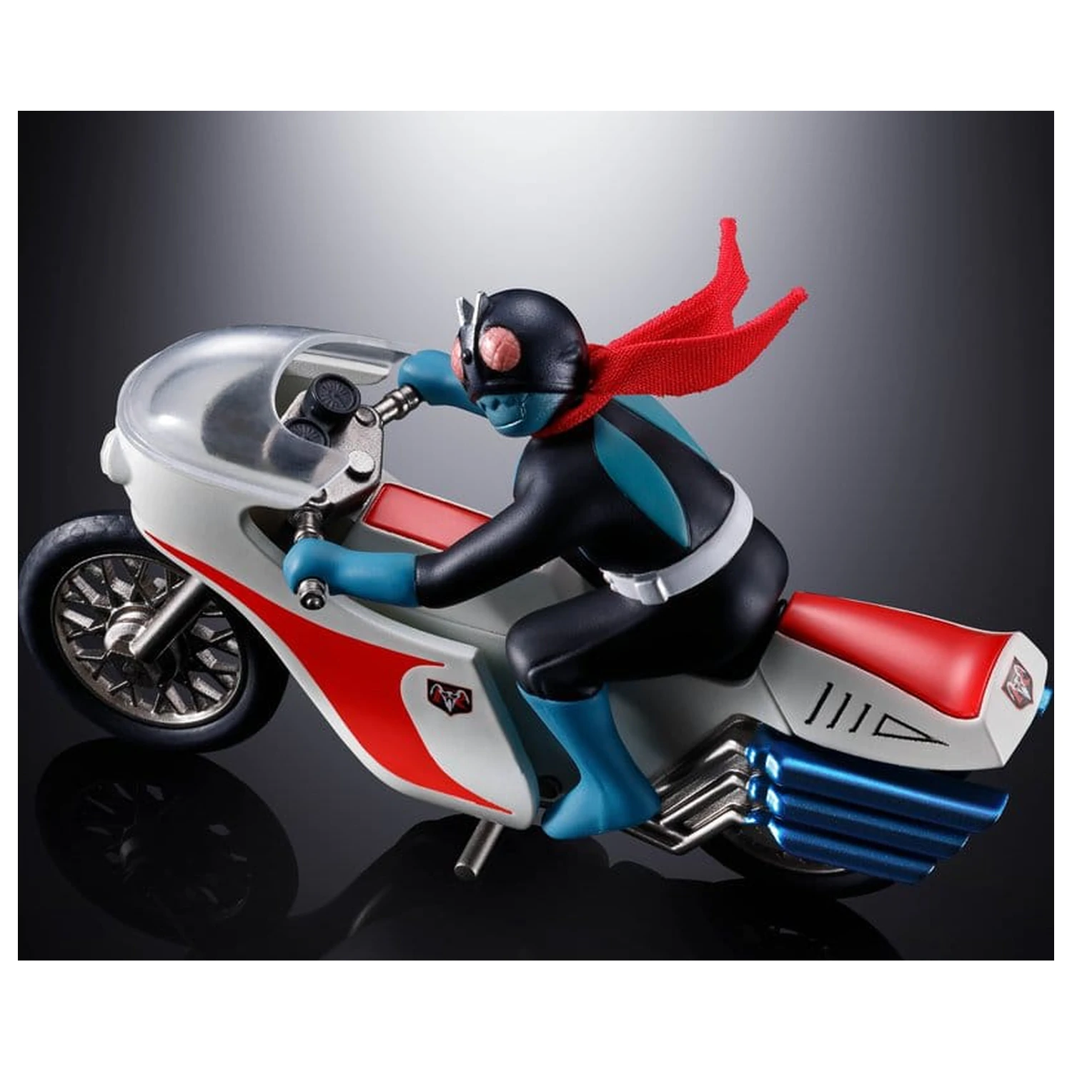 Kamen Rider Chogokin odlewana figurka akcji Cyclone (Masked Rider 1) 9 cm zdjęcie produktu