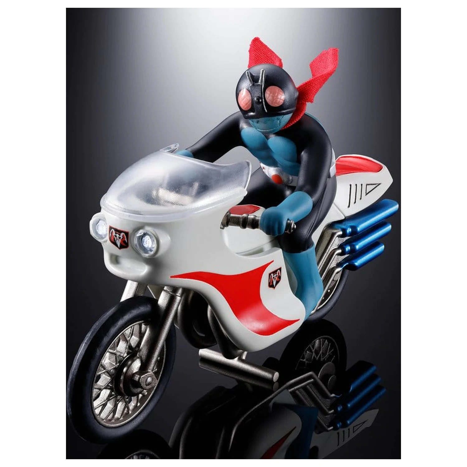 Kamen Rider Chogokin odlewana figurka akcji Cyclone (Masked Rider 1) 9 cm zdjęcie produktu