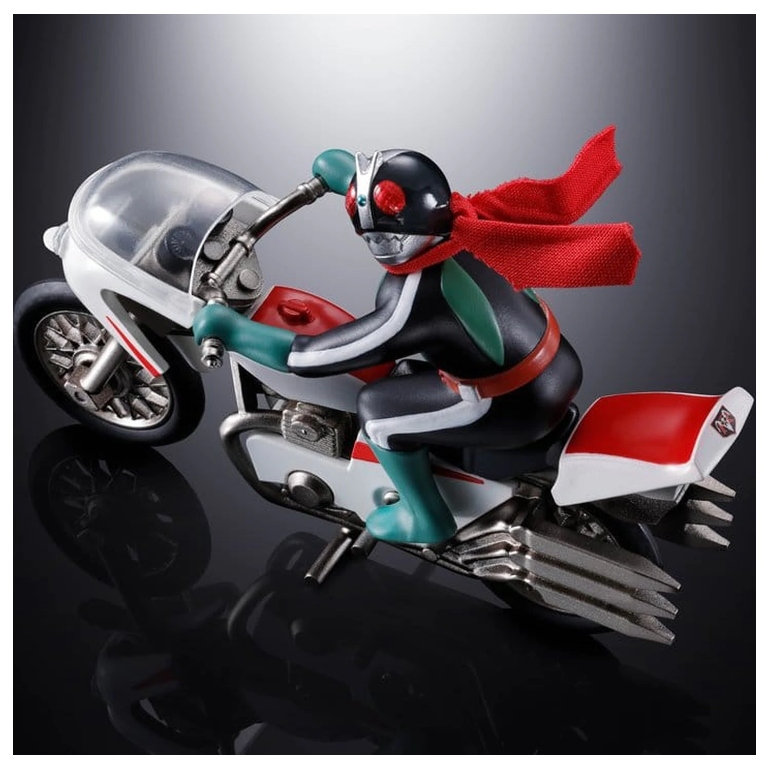 Kamen Rider Chogokin Diecast Figurka Akcji Cyclone (Masked Rider 2) 9 cm zdjęcie produktu