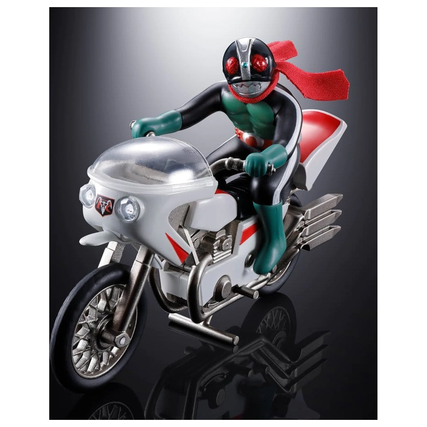 Kamen Rider Chogokin Diecast Figurka Akcji Cyclone (Masked Rider 2) 9 cm zdjęcie produktu