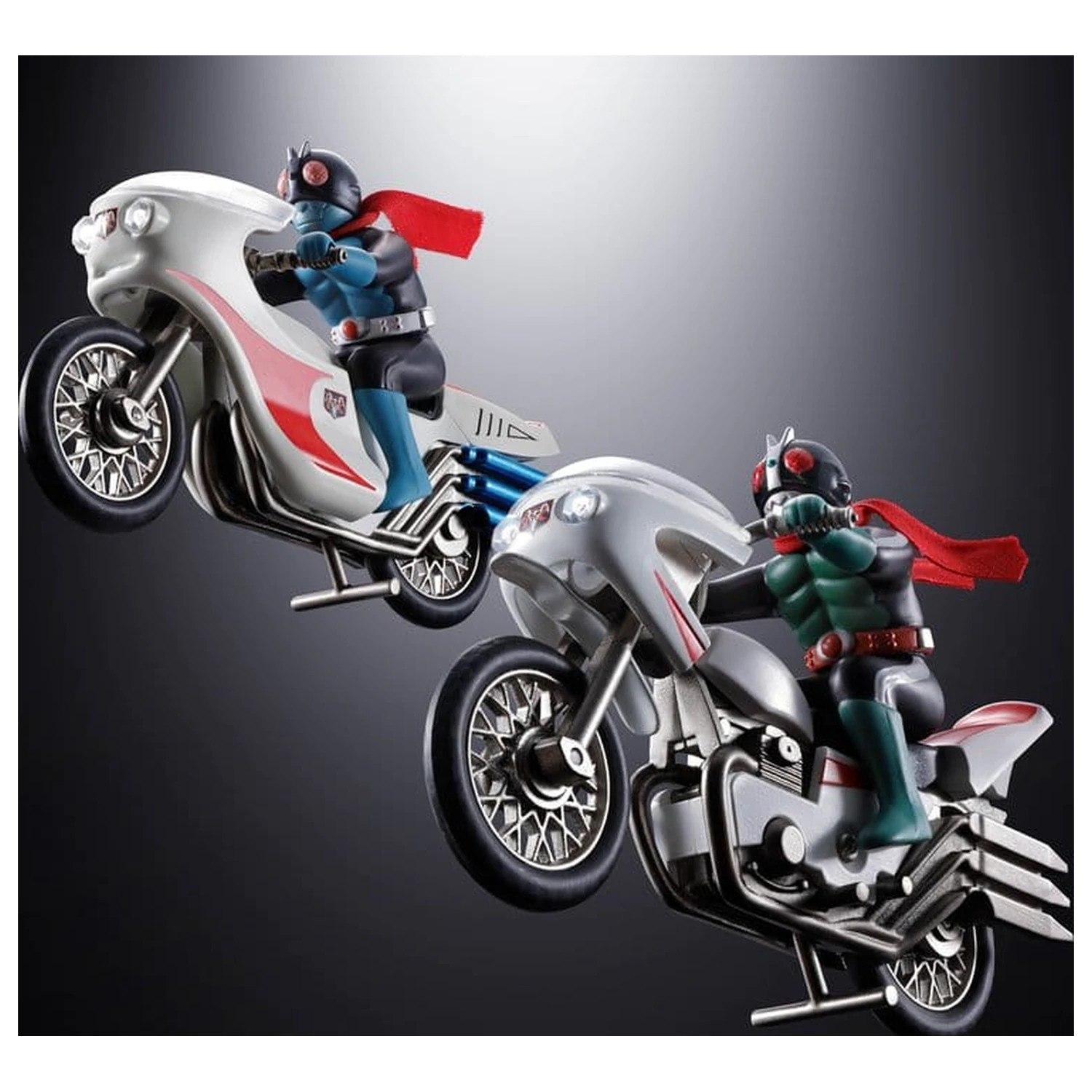Kamen Rider Chogokin Diecast Figurka Akcji Cyclone (Masked Rider 2) 9 cm zdjęcie produktu