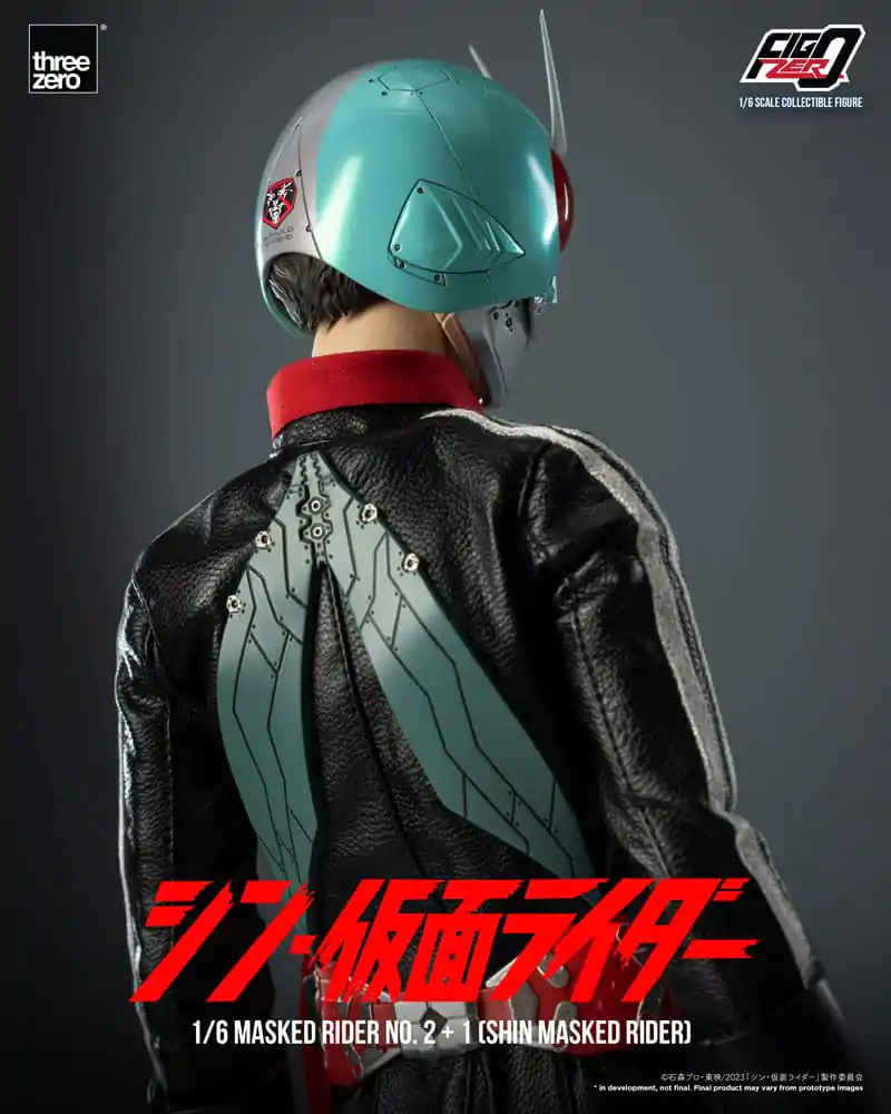 Figurka Akcji Kamen Rider FigZero 1/6 Masked Rider No.2+1 (Shin Masked Rider) 32 cm zdjęcie produktu