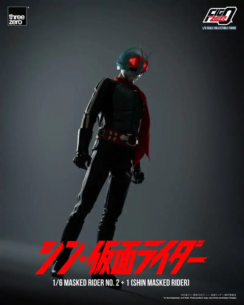 Figurka Akcji Kamen Rider FigZero 1/6 Masked Rider No.2+1 (Shin Masked Rider) 32 cm zdjęcie produktu