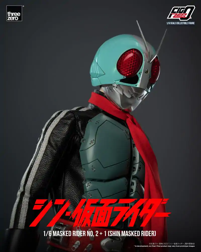 Figurka Akcji Kamen Rider FigZero 1/6 Masked Rider No.2+1 (Shin Masked Rider) 32 cm zdjęcie produktu