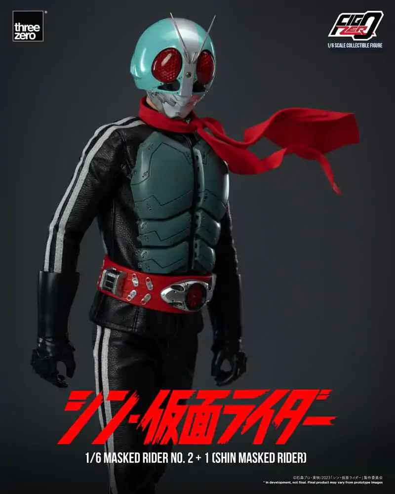 Figurka Akcji Kamen Rider FigZero 1/6 Masked Rider No.2+1 (Shin Masked Rider) 32 cm zdjęcie produktu