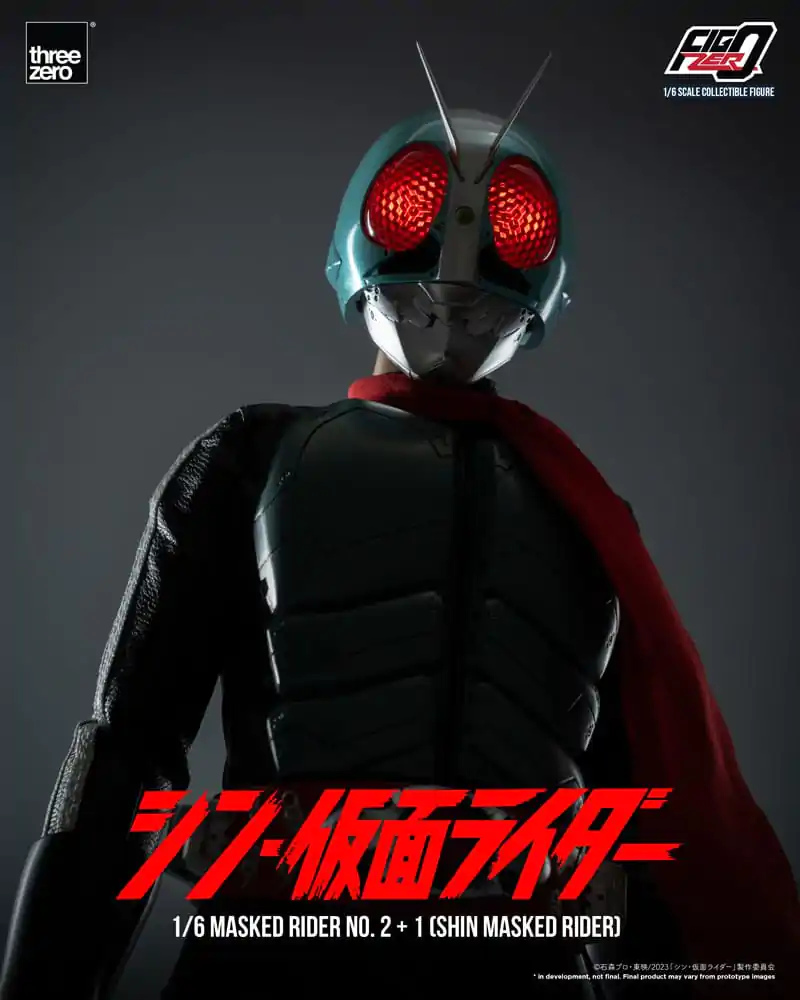 Figurka Akcji Kamen Rider FigZero 1/6 Masked Rider No.2+1 (Shin Masked Rider) 32 cm zdjęcie produktu