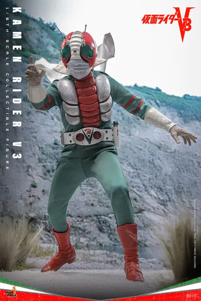 Kamen Rider V3 1/6 Kamen Rider V3 Figurka Akcji 30 cm zdjęcie produktu