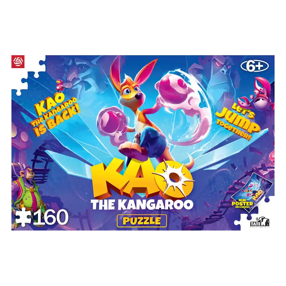 Kao The Kangaroo Puzzle dla Dzieci Kao powraca (160 elementów) zdjęcie produktu