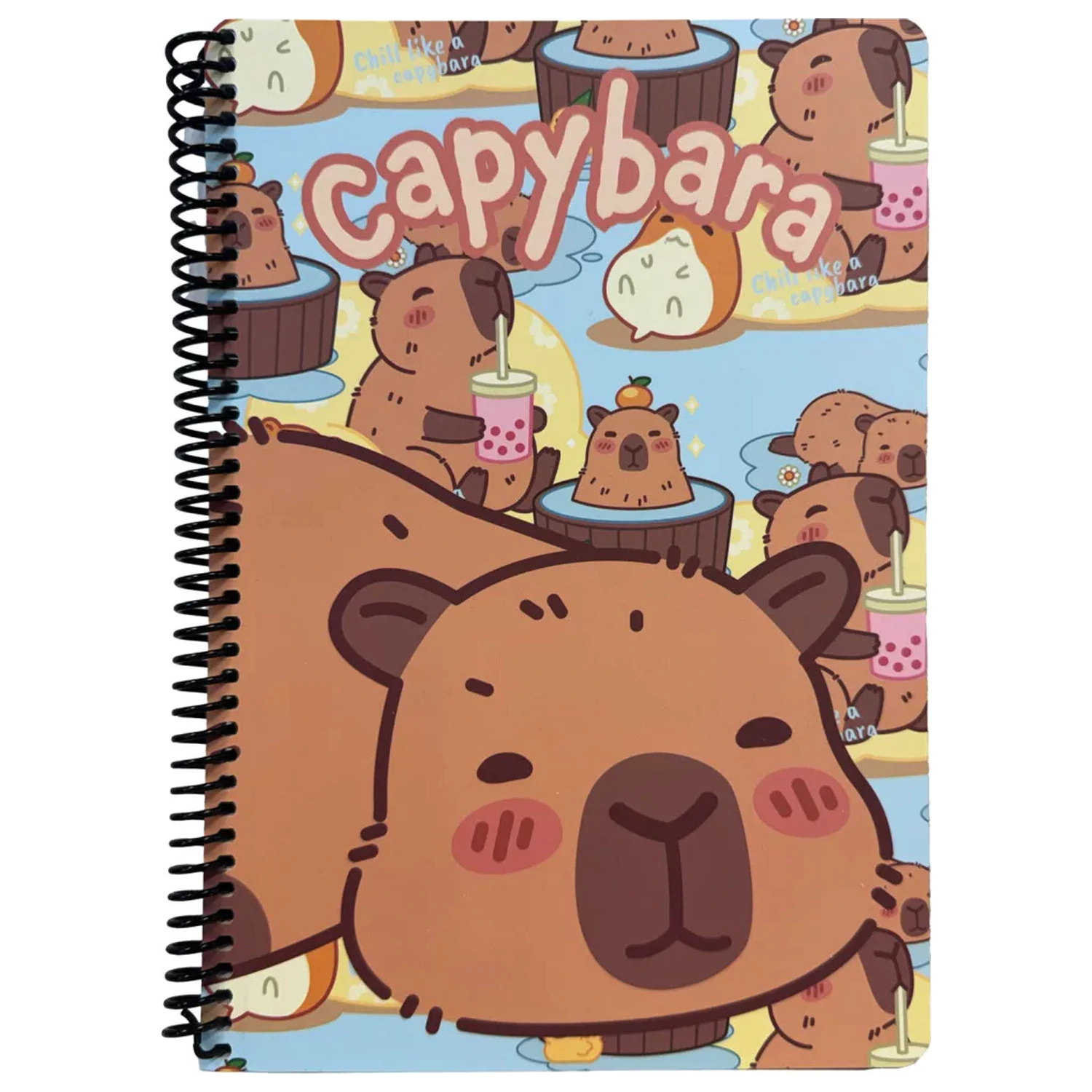 Capybara Chill B/5 Lined Spiral Notatnik 70 Arkuszy zdjęcie produktu